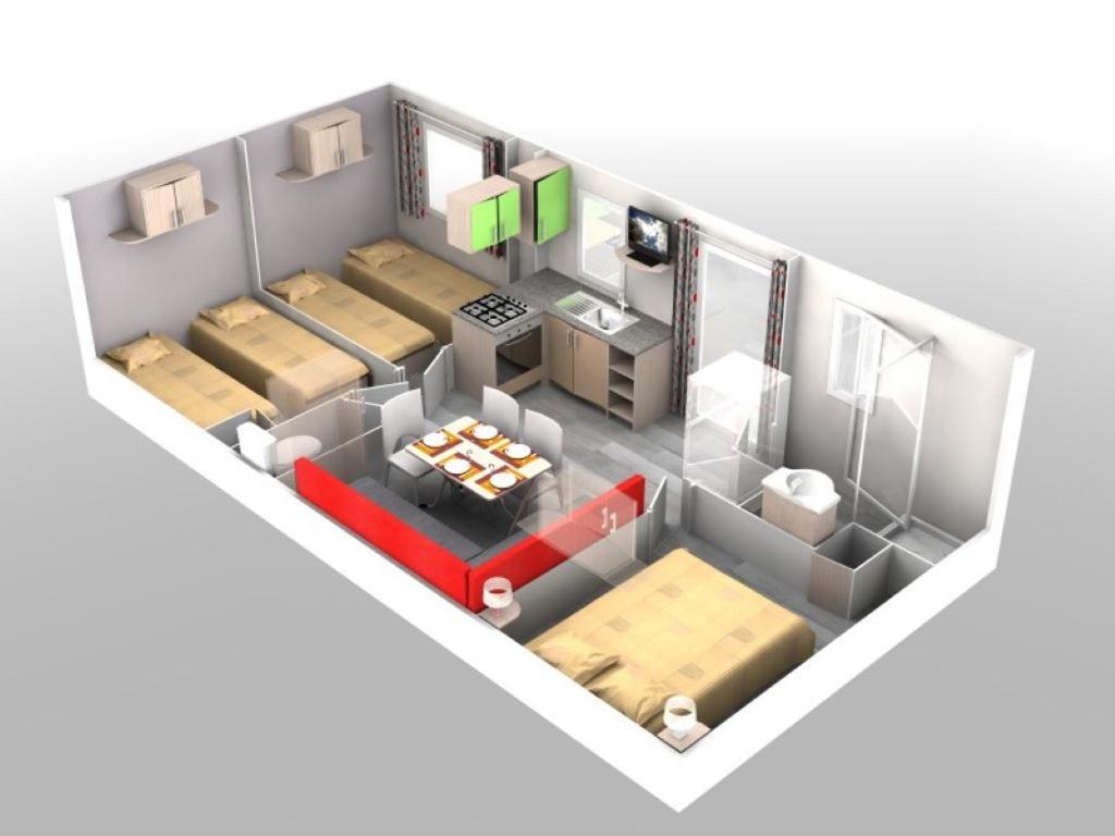 Mobilhome Chez Sylvie Au Camping De Pujol Argelès-sur-Mer Eksteriør billede